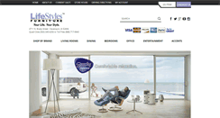 Desktop Screenshot of lifestylesfurniture.com